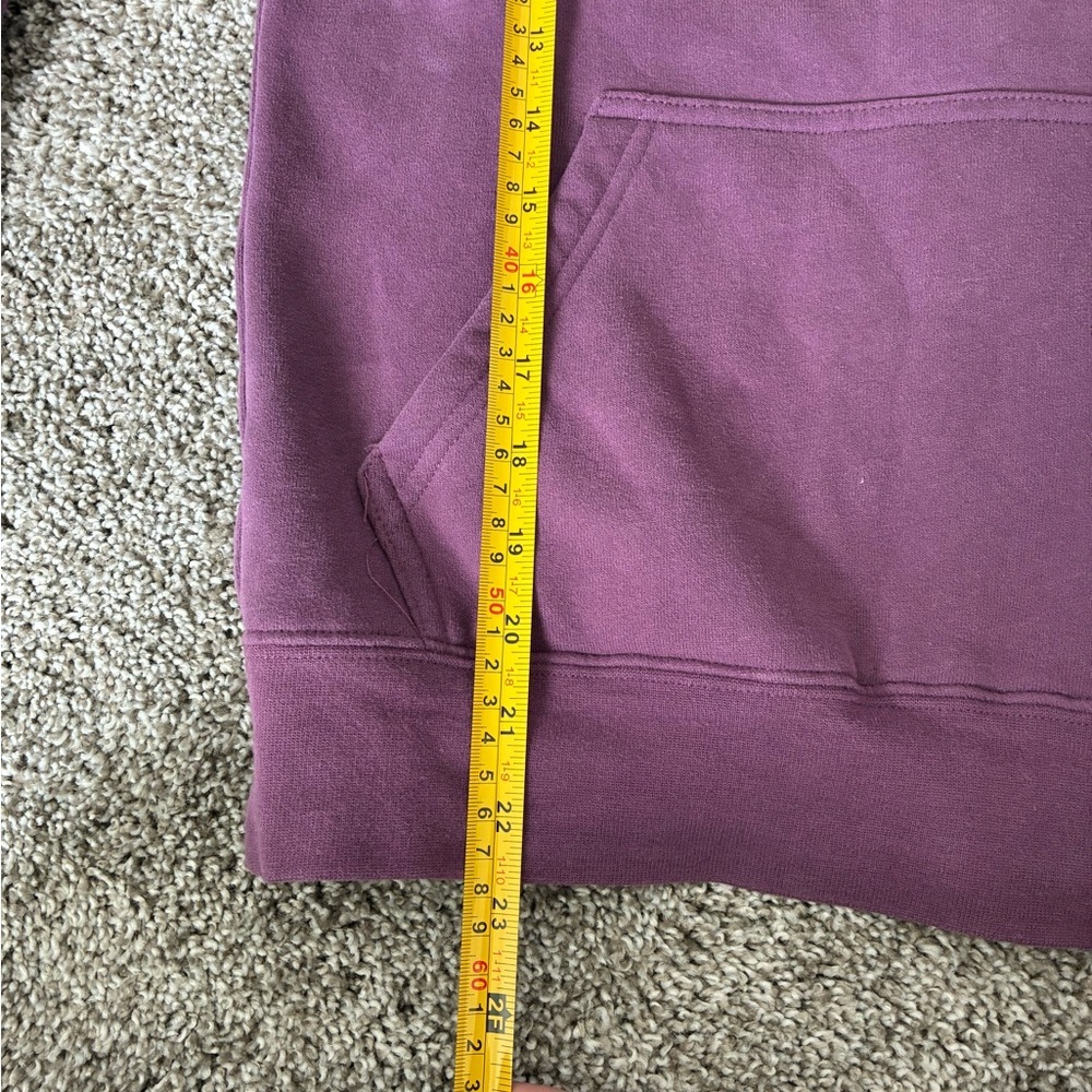 The Black Dog Purple High Neck Pullover Sweatshirt - Picture 11 of 12